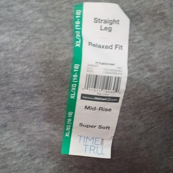 Time Tru XL 16/18 (3 Pairs) Straight Relaxed Fit Soft Bundle Pockets New Soft - Picture 6 of 7